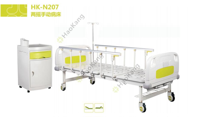 兩搖手動床HK-N207 兩搖手動床HK-N207